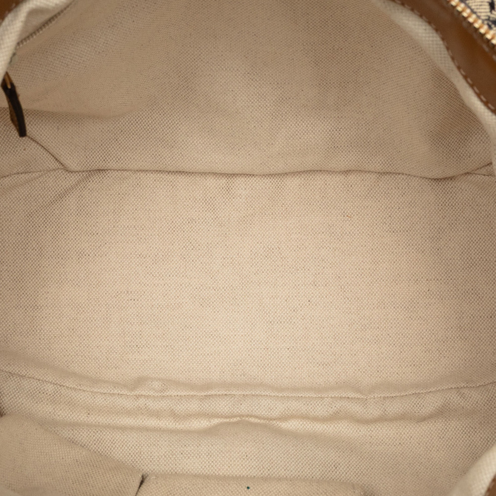 Pre-Loved Gucci Diamante Canvas Sukey Satchel - Picture 4 of 9